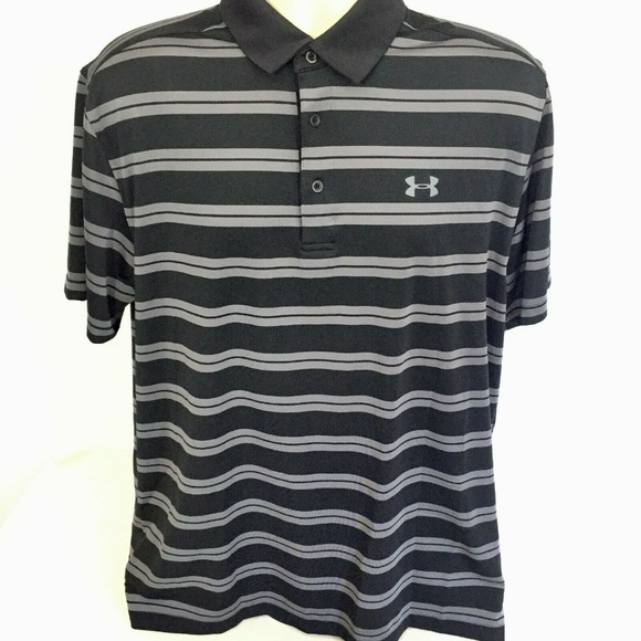 under armour heat gear loose golf shirt